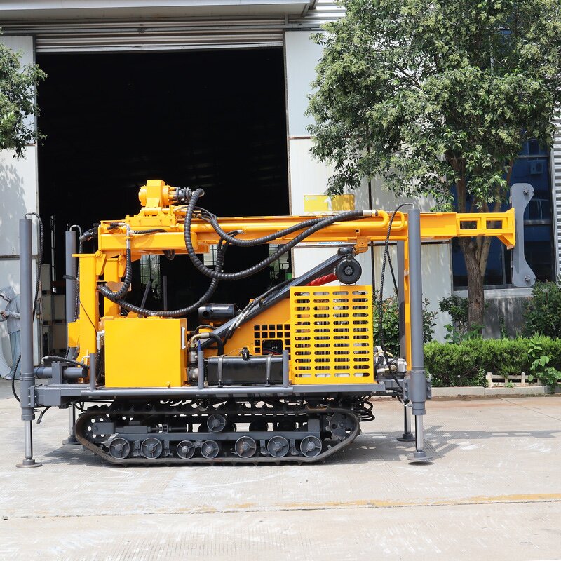 Water Drill Rig Factory - OEM/ODM Free Shipping 280m Depth Mine Exploration Crawler Machine