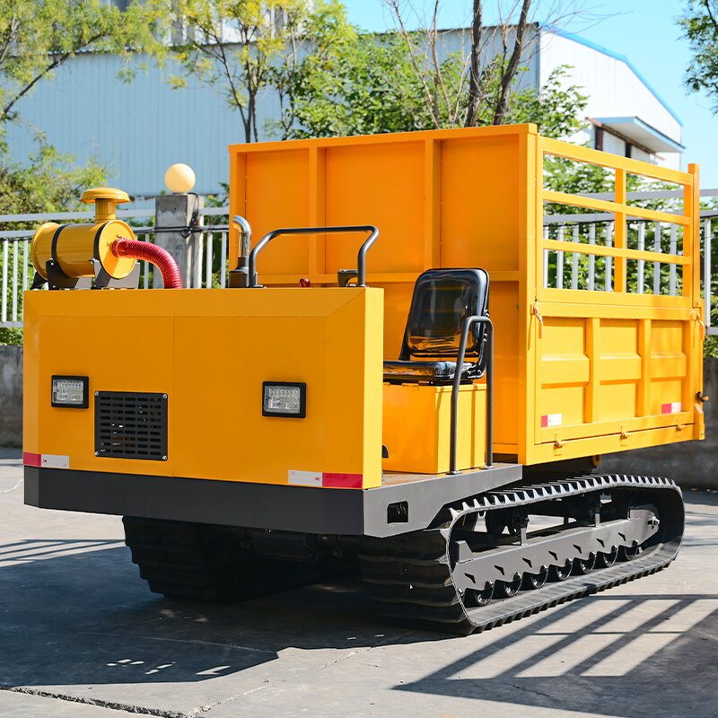 Self-Loading Crawler Dumper Factory - OEM/ODM Free Shipping Diesel Tracked All Terrain Rubber 5Ton