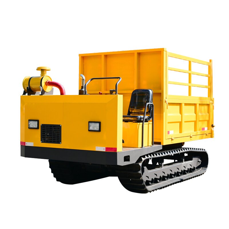Self-Loading Crawler Dumper Factory - OEM/ODM Free Shipping Diesel Tracked All Terrain Rubber 5Ton