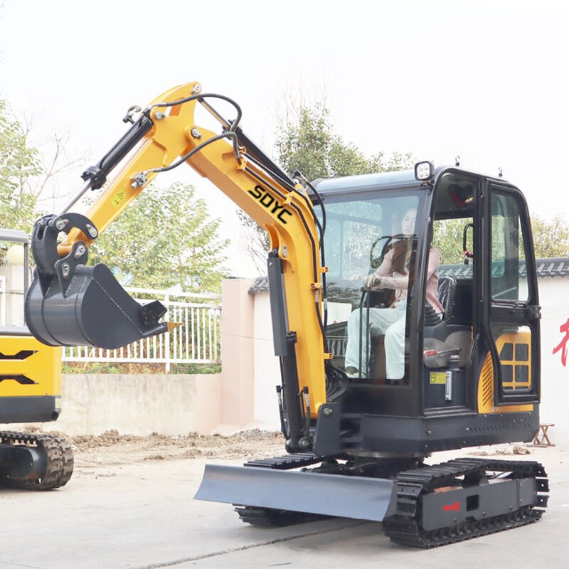 Mini Excavator Factory - OEM/ODM Free Shipping Multi Function Digger CE EPA 1-3 Ton