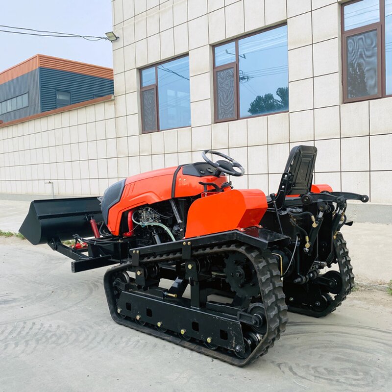 Rotary Tiller Manufacturer - OEM/ODM Manufacturer Fuel Engine 50 hp Amphibious Farmland Orchard Easy