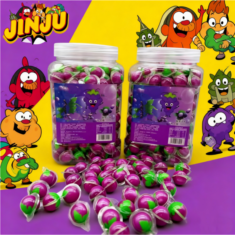 Watermelon Gummies Manufacturer - OEM TikTok Bestseller Ball-shaped