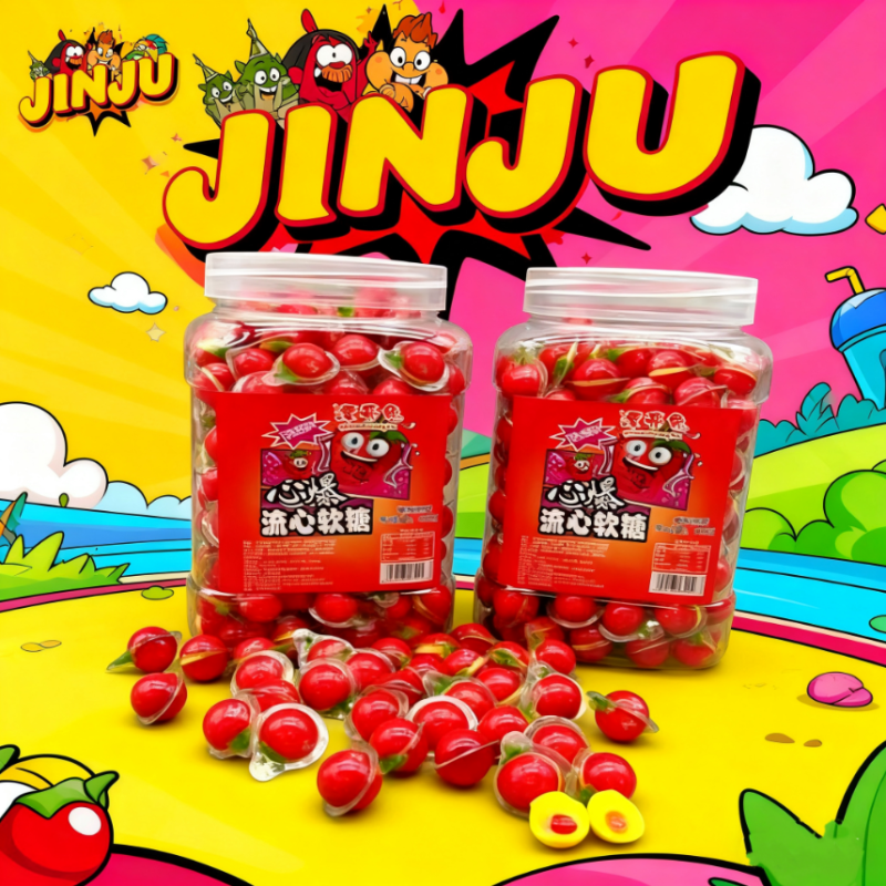 Cartoon Gummies Factory - OEM Anime Packaging Jam Jelly Candies