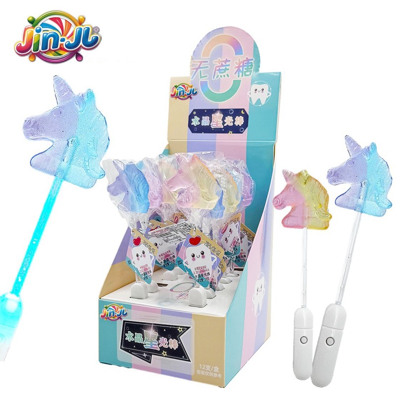 Unicorn Lollipop Supplier - OEM Wholesale Customized Light-up Candy