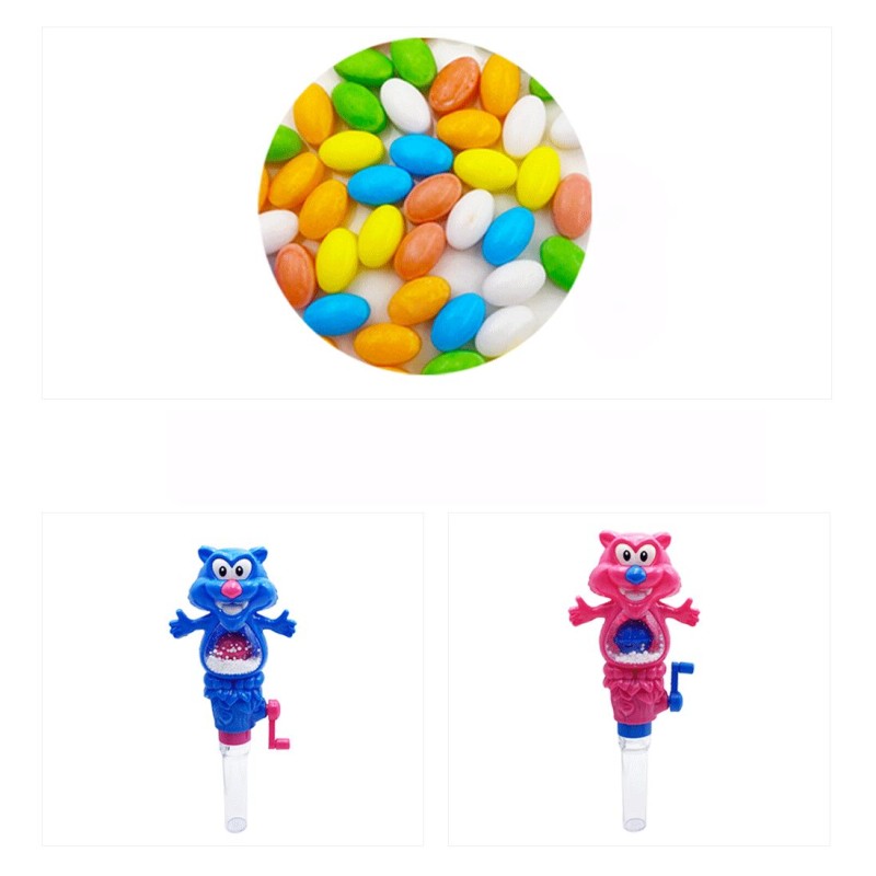 Hand Light Candy Supplier - Bulk New Design Colorful Tiger Toy