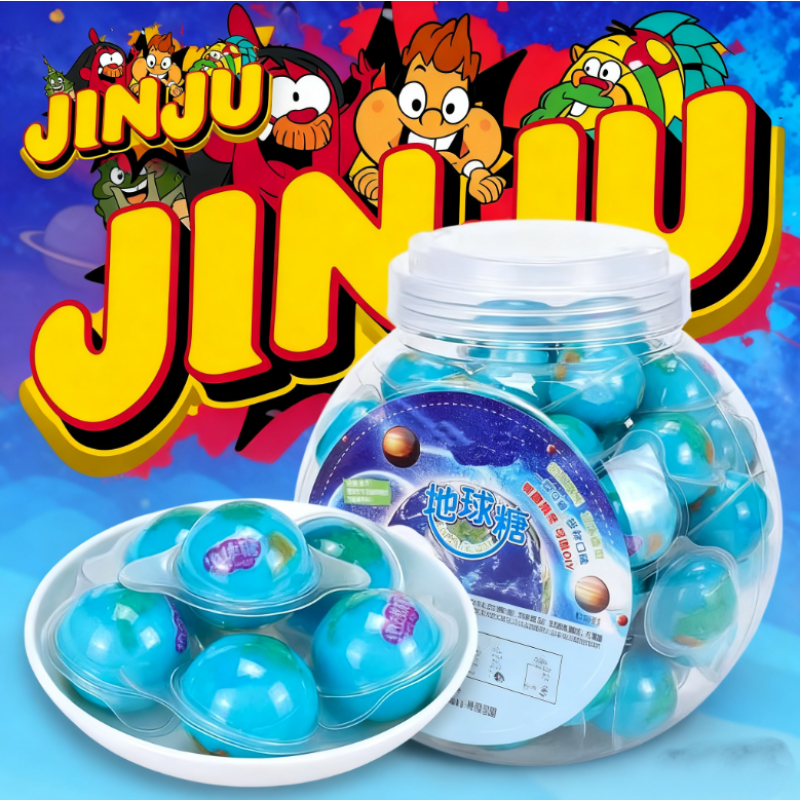 Soft Candies Factory - Bulk Cartoon Duck Jam-Filled Fruit-Flavored