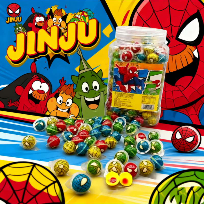 Cartoon Gummies Factory - OEM Anime Packaging Jam Jelly Candies