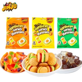 Hamburger Candy Supplier - OEM Fruit-flavored Shaped Halal Children