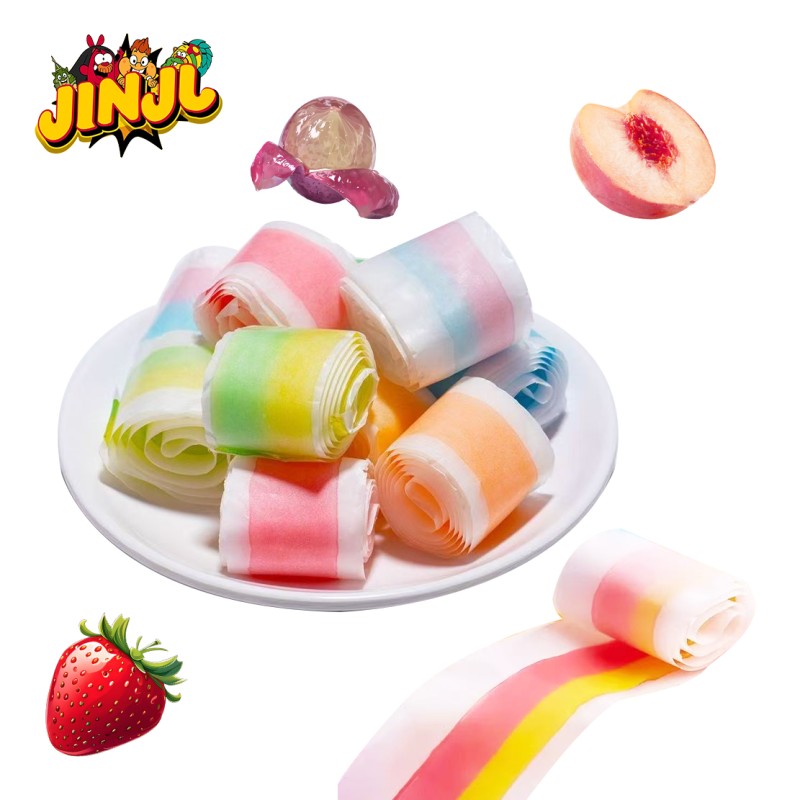 Soft Candy Rolls Factory - Bulk Sweet-and-sour Fruit-flavored Halal