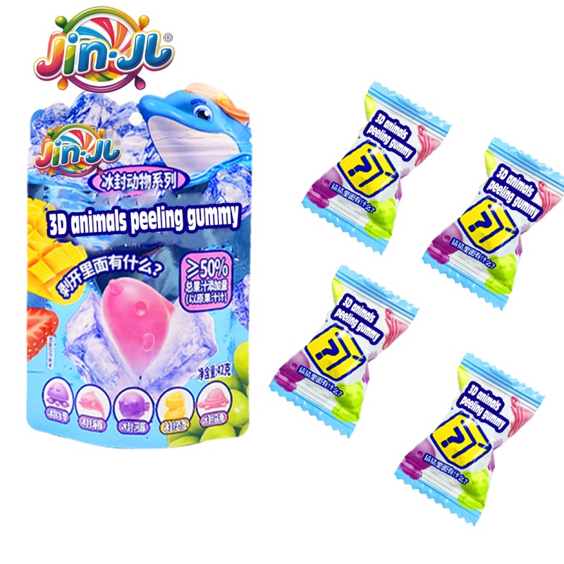 Halal Candy Manufacturer - Bulk Fruit Juice Over 50% Animal Shape