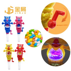 Hand Light Candy Supplier - Bulk New Design Colorful Tiger Toy