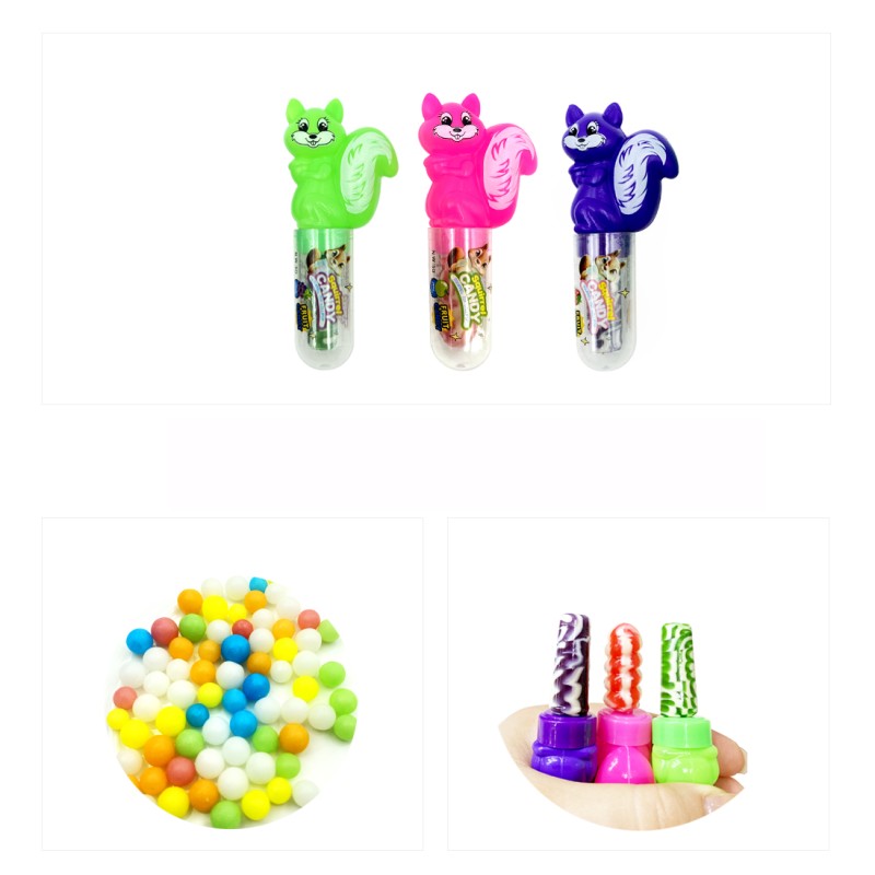 Squirrel Lolly Factory - OEM Factory Direct Fruit Flavour Cute
