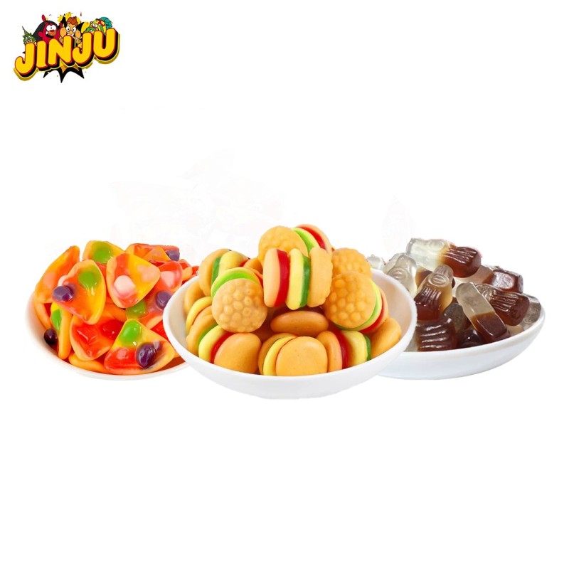 Hamburger Candy Supplier - OEM Fruit-flavored Shaped Halal Children