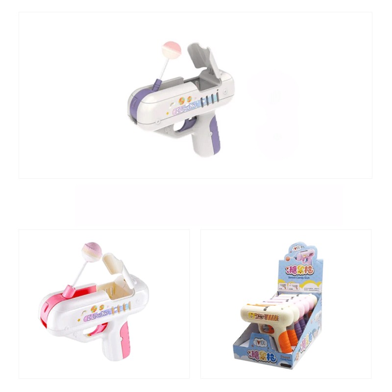 Candy Toy Supplier - Bulk Shoot Gun Lollipop Piruleta Kids