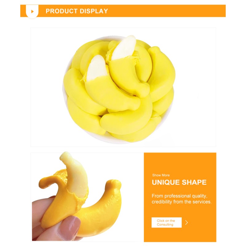 Gummy Candy Manufacturer - OEM Custom Bulk Fruit Shaped 4D Peeled