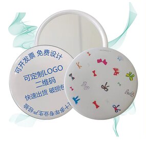 Mirror Keychain Supplier - Advertising Gift Small Round Tin for Purse Crafting