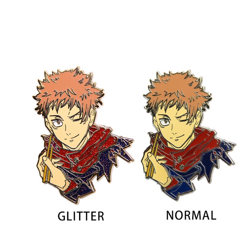 Pin Supplier - Computer Game Movie Character Custom Hard Enamel Glitter