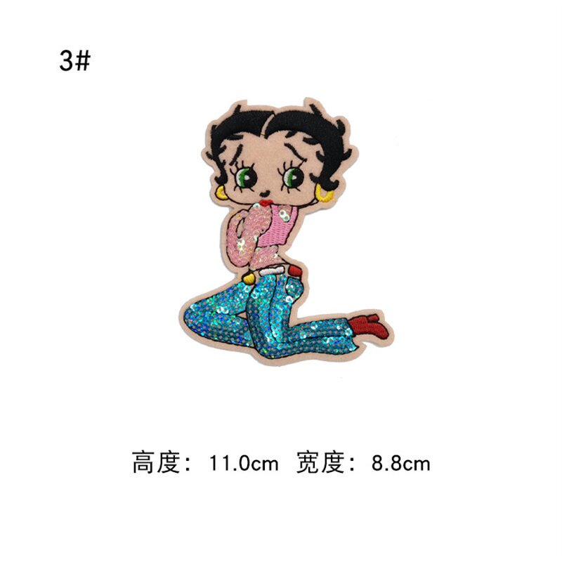 Iron on Patches Factory - Small MOQ Custom Cartoon Cute Fish Print Sequins
