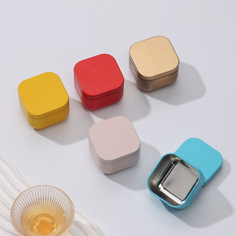 Tin Jars Supplier - Wholesale Mini Tea with Lids Custom Logo Metal