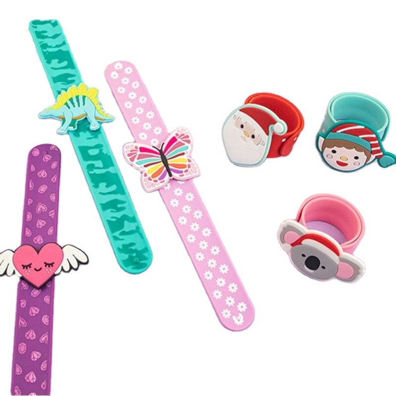 Silicone Wristband Supplier - Cheap Cute Carton Mouse Butterfly for Children