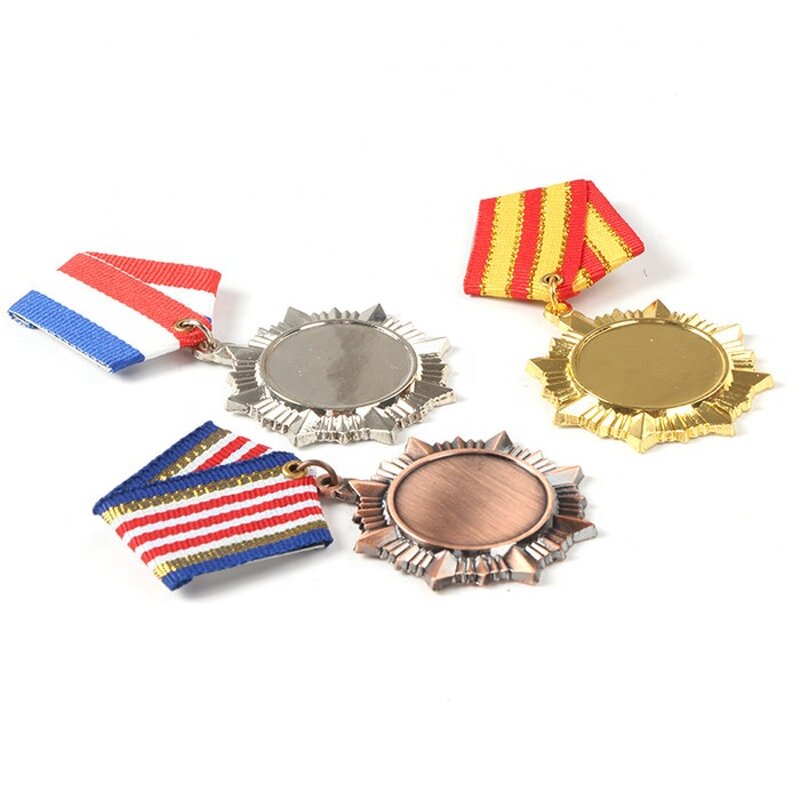 Sports Medals Manufacturer - In Stock Custom Metal with Ribbon Wholesale