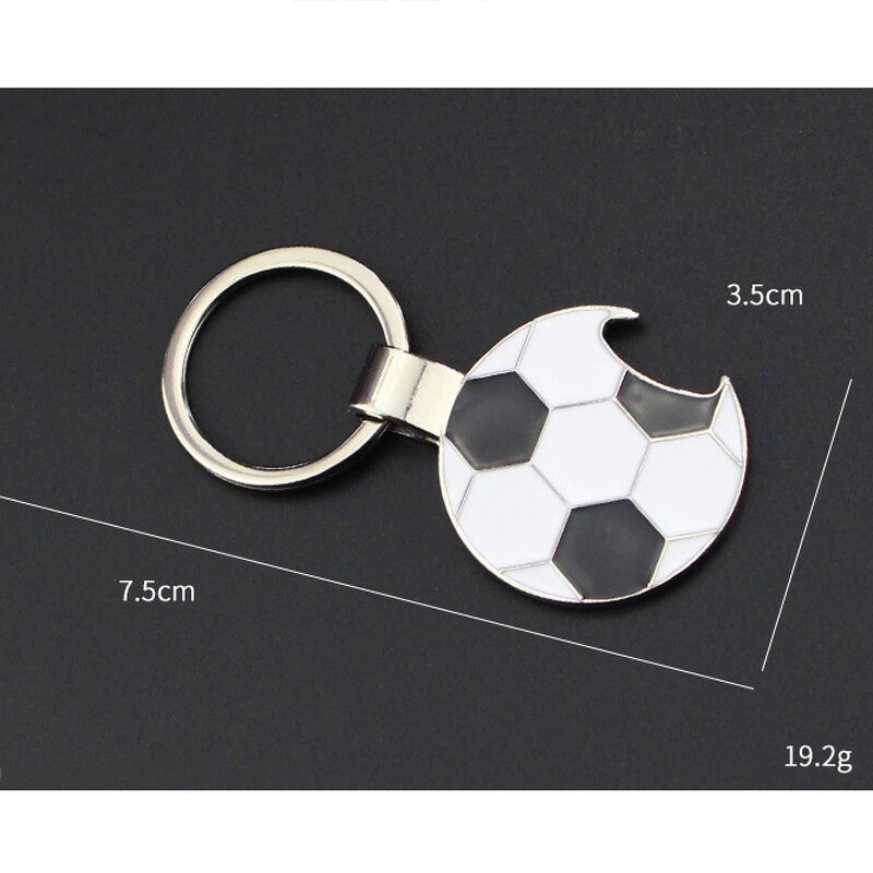 Keychain Supplier - Personalized Football Zinc Alloy Bottle Opener Creative