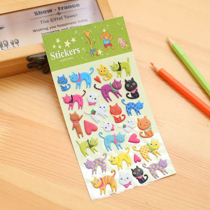 Sticker Sheets Factory - Kids Scrapbooking DIY Custom Logo Fruit Animal