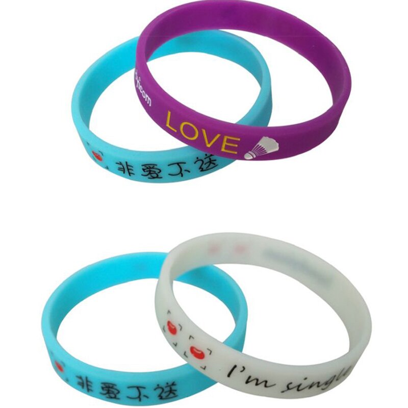 Silicone Bracelet Factory - Custom Glow in Dark Novelty Gifts for Party