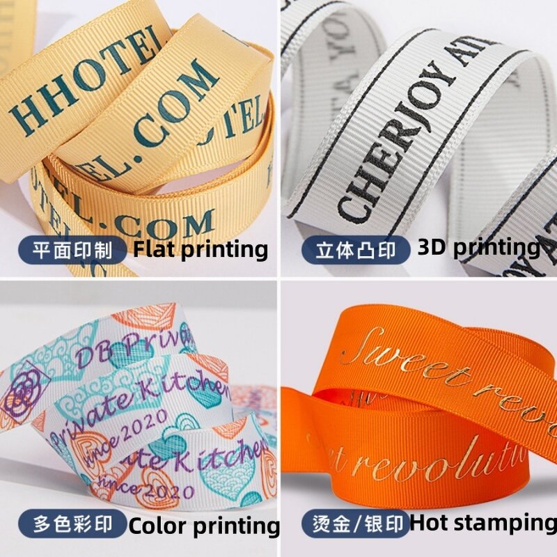 Ribbon Roll Manufacturer - Customized Logo Polyester for Gift Wrapping Luxury