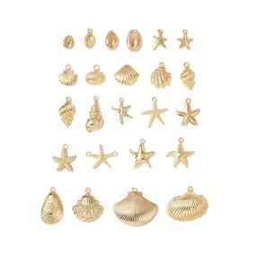 Charms Pendants Manufacturer - Wholesale Bulk Cute Small Gold Metal DIY