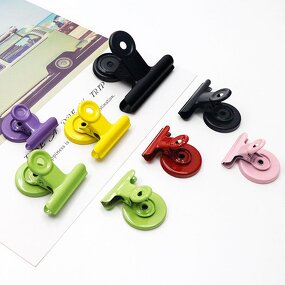 Fridge Magnets Supplier - Heavy Duty Strong Magnetic Paper Clips Holder