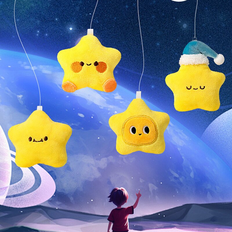Plush Toy Keychain Manufacturer - Wholesale Cute Stars Stuffed Charm Custom