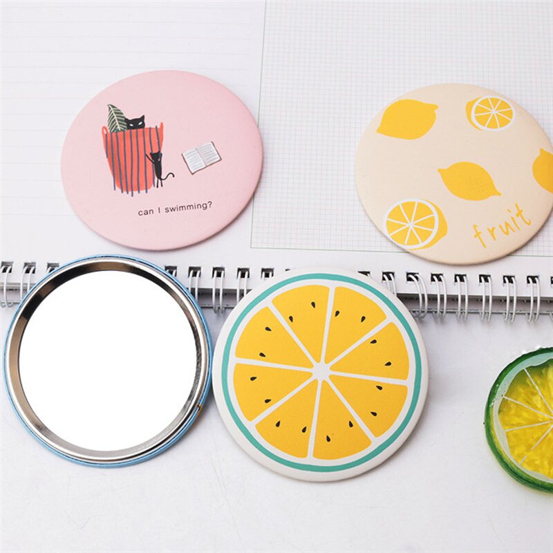 Compact Mirror Supplier - Cheap Custom Anime 50mm Tin Small Round Glass