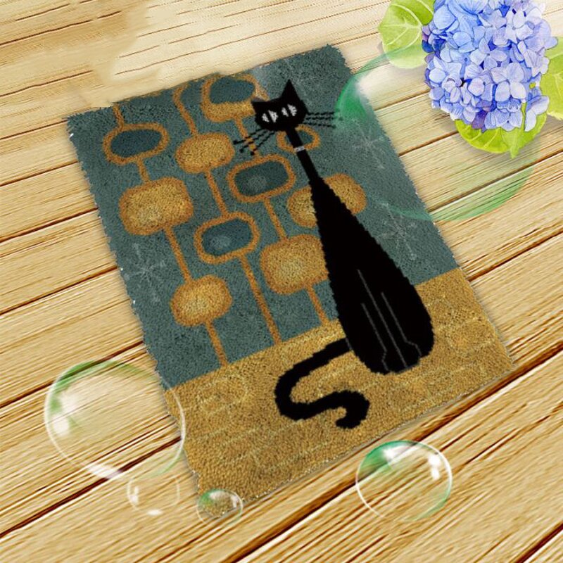 Cross Stitch Embroidery Supplier - DIY Floor Carpet Wool Plush Material