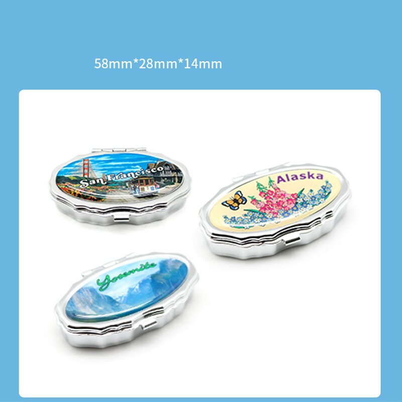 Jewelry Pill Storage Cases Supplier - Oval Heart Rectangle Square Decorative Mini