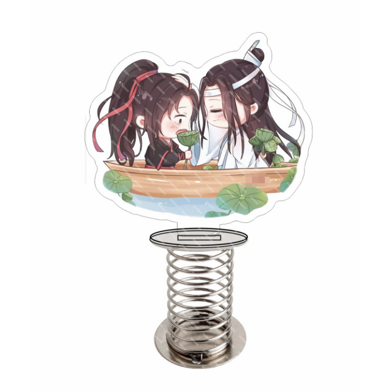 Acrylic Shaker Supplier - Low MOQ Custom Cute Funny Coil Spring Cartoon