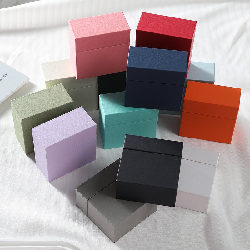 Gift Box Manufacturer - Custom Drawer Cardboard Paper Ring Earrings Packaging