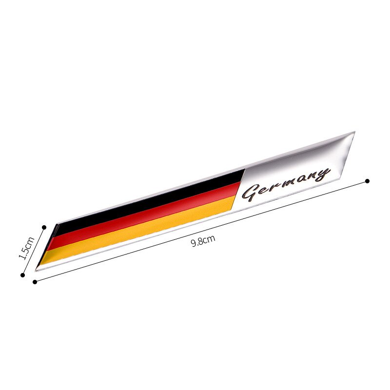 Car Emblem Badges Supplier - Deutschland Flags Custom Logo Soft Enamel