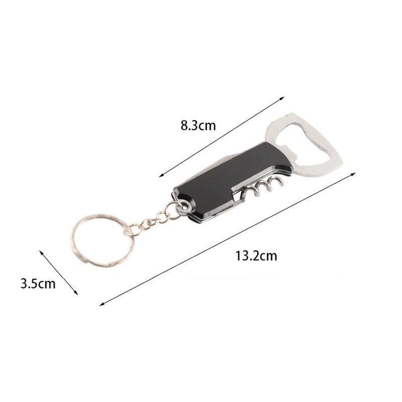 Wine Opener Keychain Factory - Multifunction Stainless Steel Custom logo