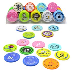 Blank Coins Supplier - Wholesale 25mm Small Plastic Game Token Poker Chips
