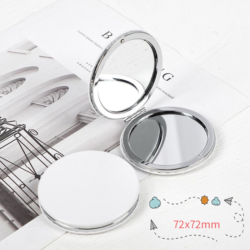 Magnifying Mirror Factory - Custom Print Blank PU Square Heart Rectangle