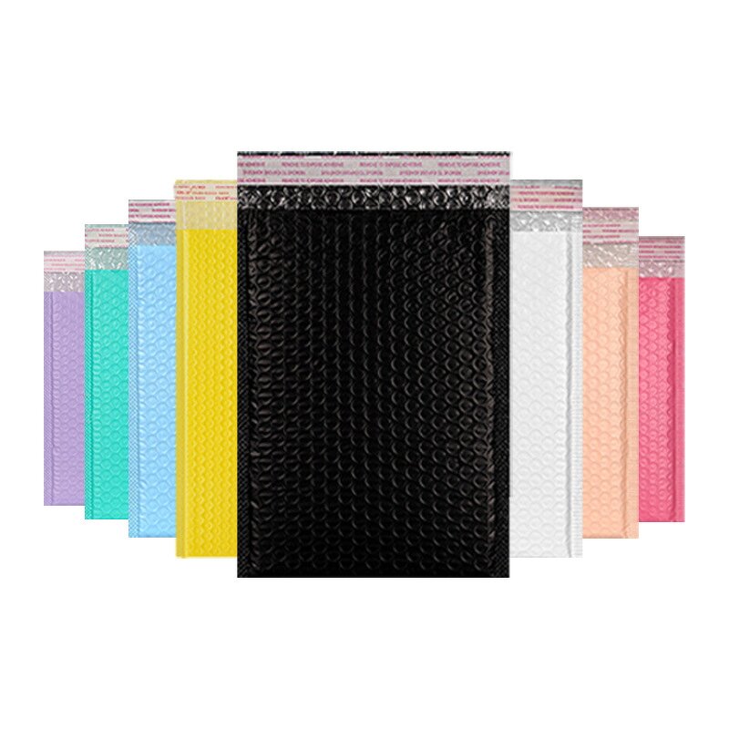 Bubble Mailers Supplier - 4x6 Inch Black Poly Shipping Packaging Envelopes