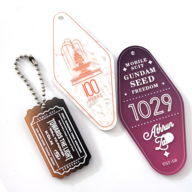 Acrylic Keychain Supplier - Promotional Cute Animal Personalized Custom Logo