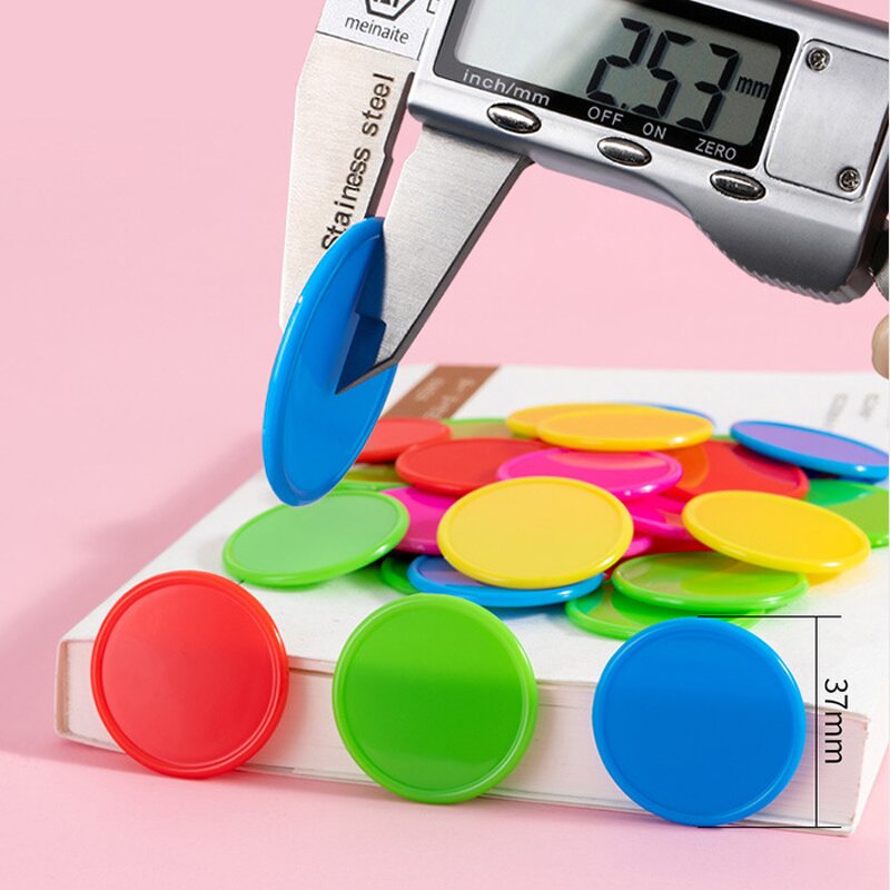 Game Token Coin Factory - Wholesale 37mm Custom Printed Double Sides Plastic