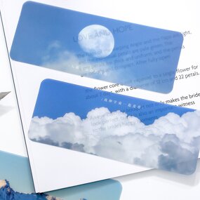 Bookmark Supplier - Custom Transparent PVC Book Page Holder Teacher Gifts