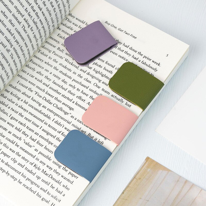 Bookmark Clip Manufacturer - Custom Logo Leather Magnetic Teacher Gifts