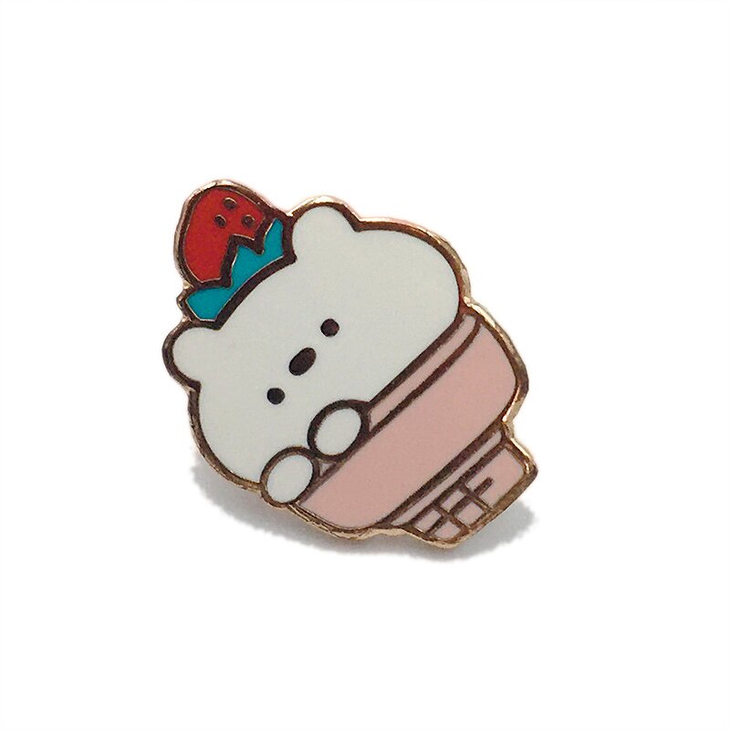 Lapel Pin Manufacturer - Custom Cute Animal Hard Enamel Metal Brooch