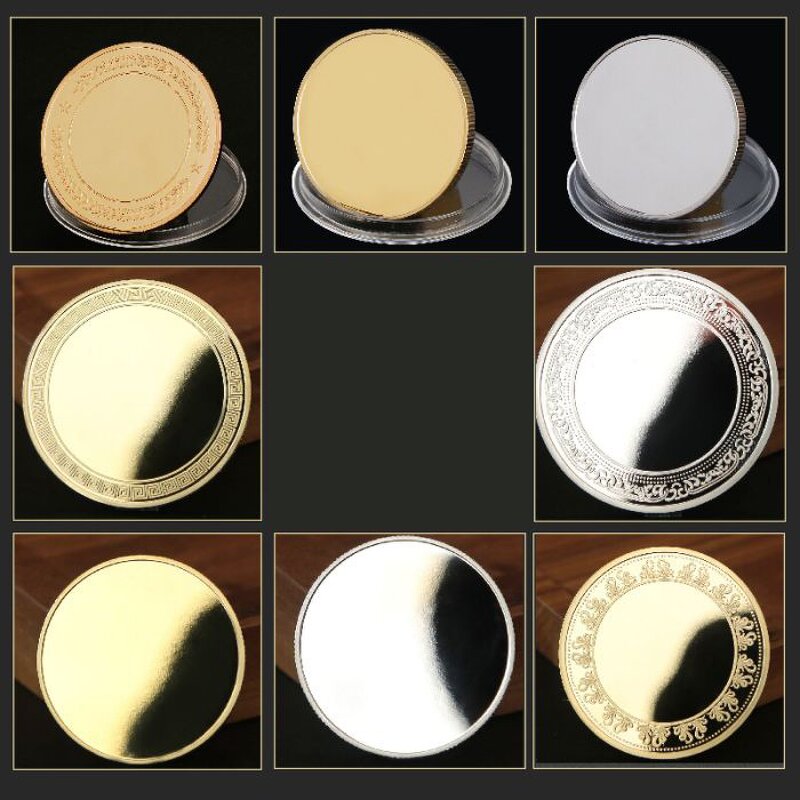 Souvenir Coin Factory - Best Quality Round Metal Custom Plated and Printed