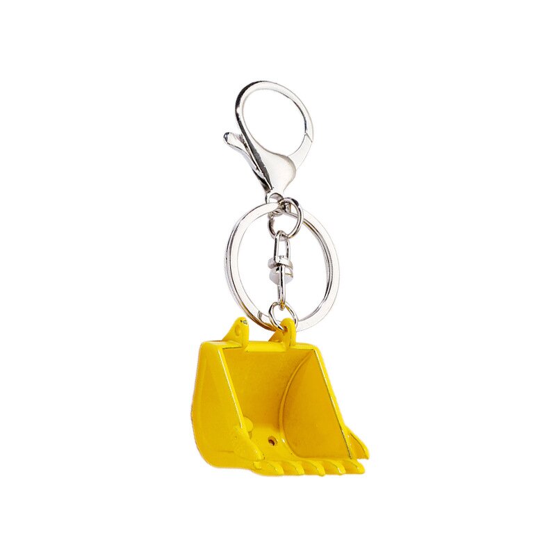 Keychains Manufacturer - Funny Mini 3D Excavator Bucket Toys Cool Backpack