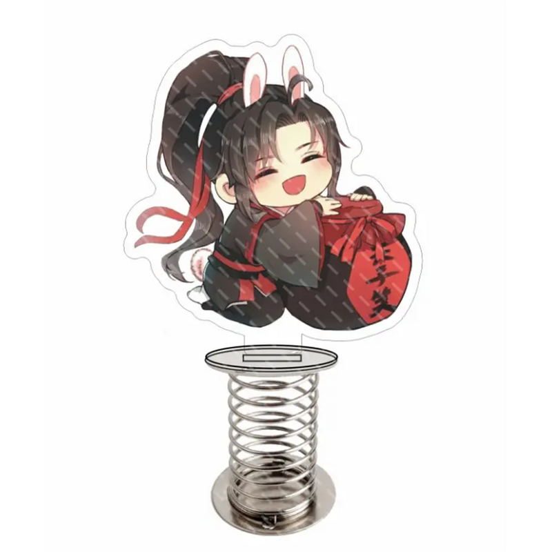 Acrylic Shaker Supplier - Low MOQ Custom Cute Funny Coil Spring Cartoon